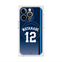 プレミアムスクエアケース with MagSafe［ 埼玉西武ライオンズ- #12 WATANABE - ビジター ］