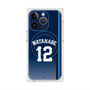 プレミアムスクエアケース with MagSafe［ 埼玉西武ライオンズ- #12 WATANABE - ビジター ］