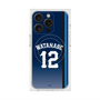 プレミアムスクエアケース with MagSafe［ 埼玉西武ライオンズ- #12 WATANABE - ビジター ］