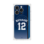 プレミアムスクエアケース with MagSafe［ 埼玉西武ライオンズ- #12 WATANABE - ビジター ］