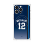 プレミアムスクエアケース with MagSafe［ 埼玉西武ライオンズ- #12 WATANABE - ビジター ］