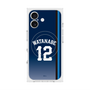プレミアムスクエアケース with MagSafe［ 埼玉西武ライオンズ- #12 WATANABE - ビジター ］