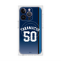 プレミアムスクエアケース with MagSafe［ 埼玉西武ライオンズ- #50 TAKAMATSU - ビジター ］
