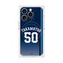 プレミアムスクエアケース with MagSafe［ 埼玉西武ライオンズ- #50 TAKAMATSU - ビジター ］