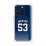 プレミアムスクエアケース with MagSafe［ 埼玉西武ライオンズ- #53 MAKINO - ビジター ］