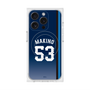 プレミアムスクエアケース with MagSafe［ 埼玉西武ライオンズ- #53 MAKINO - ビジター ］