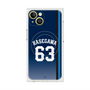 プレミアムスクエアケース with MagSafe［ 埼玉西武ライオンズ- #63 HASEGAWA - ビジター ］