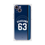 プレミアムスクエアケース with MagSafe［ 埼玉西武ライオンズ- #63 HASEGAWA - ビジター ］