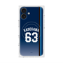 プレミアムスクエアケース with MagSafe［ 埼玉西武ライオンズ- #63 HASEGAWA - ビジター ］