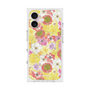 プレミアムスクエアケース with MagSafe［ 日比谷花壇 - HarmonyinBloom - イエロー ］