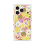 プレミアムスクエアケース with MagSafe［ 日比谷花壇 - HarmonyinBloom - イエロー ］