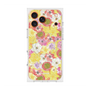プレミアムスクエアケース with MagSafe［ 日比谷花壇 - HarmonyinBloom - イエロー ］