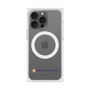 プレミアムスクエアケース with MagSafe［ クリアソン新宿 - 横組みロゴ1 ］