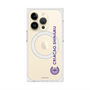 プレミアムスクエアケース with MagSafe［ クリアソン新宿 - 縦組ロゴ２ ］
