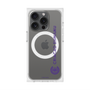 プレミアムスクエアケース with MagSafe［ クリアソン新宿 - 縦組ロゴ２ ］