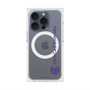 プレミアムスクエアケース with MagSafe［ クリアソン新宿 - 縦組ロゴ２ ］