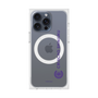プレミアムスクエアケース with MagSafe［ クリアソン新宿 - 縦組ロゴ２ ］