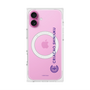 プレミアムスクエアケース with MagSafe［ クリアソン新宿 - 縦組ロゴ２ ］