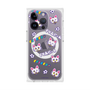 プレミアムスクエアケース with MagSafe［ クリアソン新宿 - くりあにゃん - 総柄 ］