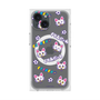 プレミアムスクエアケース with MagSafe［ クリアソン新宿 - くりあにゃん - 総柄 ］
