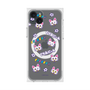 プレミアムスクエアケース with MagSafe［ クリアソン新宿 - くりあにゃん - 総柄 ］