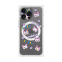 プレミアムスクエアケース with MagSafe［ クリアソン新宿 - くりあにゃん - 総柄 ］