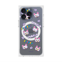 プレミアムスクエアケース with MagSafe［ クリアソン新宿 - くりあにゃん - 総柄 ］