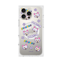プレミアムスクエアケース with MagSafe［ クリアソン新宿 - くりあにゃん - 総柄 ］