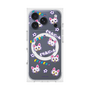 プレミアムスクエアケース with MagSafe［ クリアソン新宿 - くりあにゃん - 総柄 ］