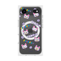 プレミアムスクエアケース with MagSafe［ クリアソン新宿 - くりあにゃん - 総柄 ］