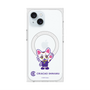プレミアムスクエアケース with MagSafe［ クリアソン新宿 - くりあにゃん - ハイタッチ ］
