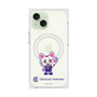 プレミアムスクエアケース with MagSafe［ クリアソン新宿 - くりあにゃん - ハイタッチ ］