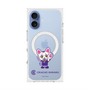 プレミアムスクエアケース with MagSafe［ クリアソン新宿 - くりあにゃん - ハイタッチ ］