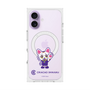 プレミアムスクエアケース with MagSafe［ クリアソン新宿 - くりあにゃん - ハイタッチ ］