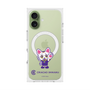 プレミアムスクエアケース with MagSafe［ クリアソン新宿 - くりあにゃん - ハイタッチ ］