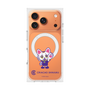 プレミアムスクエアケース with MagSafe［ クリアソン新宿 - くりあにゃん - ハイタッチ ］