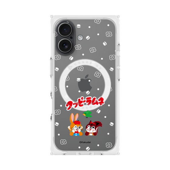 プレミアムスクエアケース with MagSafe［ クッピーラムネ - 寝ころぶ ］