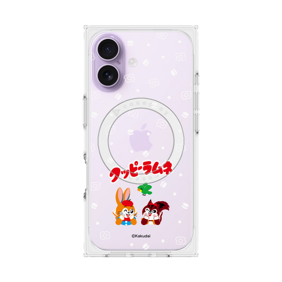 プレミアムスクエアケース with MagSafe［ クッピーラムネ - 寝ころぶ ］