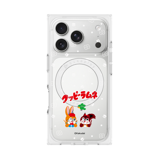 プレミアムスクエアケース with MagSafe［ クッピーラムネ - 寝ころぶ ］