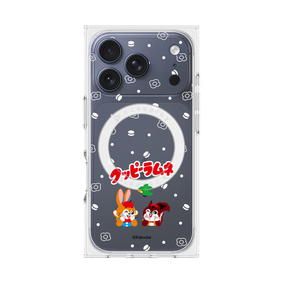 プレミアムスクエアケース with MagSafe［ クッピーラムネ - 寝ころぶ ］