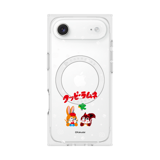 プレミアムスクエアケース with MagSafe［ クッピーラムネ - 寝ころぶ ］