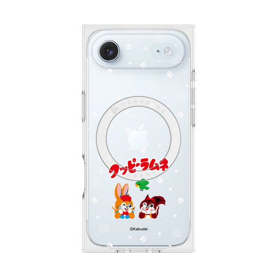 プレミアムスクエアケース with MagSafe［ クッピーラムネ - 寝ころぶ ］