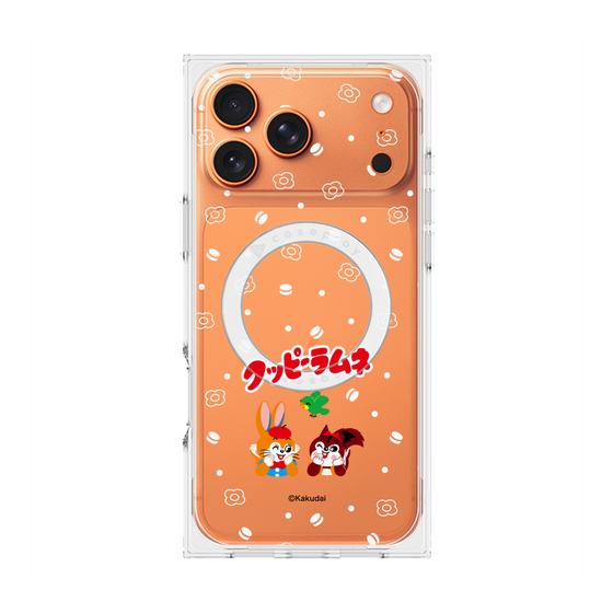 プレミアムスクエアケース with MagSafe［ クッピーラムネ - 寝ころぶ ］