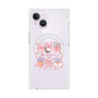 プレミアムスクエアケース with MagSafe［ もくもくちゃん - リボン ］