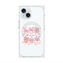 プレミアムスクエアケース with MagSafe［ もくもくちゃん - リボン ］