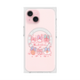 プレミアムスクエアケース with MagSafe［ もくもくちゃん - リボン ］
