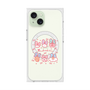 プレミアムスクエアケース with MagSafe［ もくもくちゃん - リボン ］