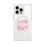 プレミアムスクエアケース with MagSafe［ もくもくちゃん - リボン ］