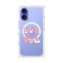 プレミアムスクエアケース with MagSafe［ もくもくちゃん - リボン ］