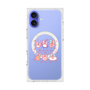 プレミアムスクエアケース with MagSafe［ もくもくちゃん - リボン ］